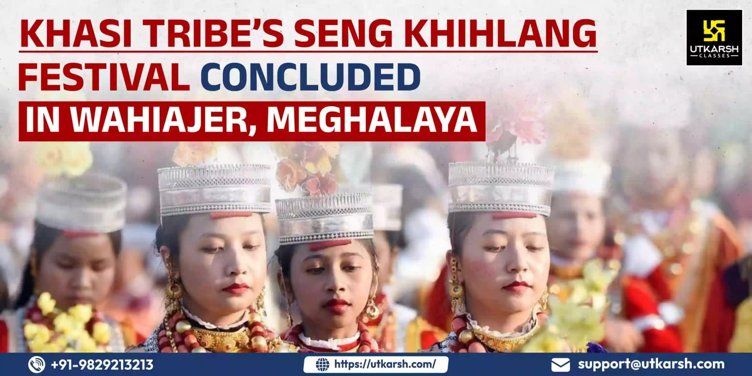 Khasi Tribe’s Seng Khihlang Festival Concluded in Wahiajer, Meghalaya