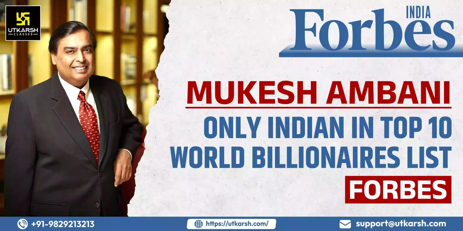 Mukesh Ambani only Indian in top 10 world billionaires list : Forbes