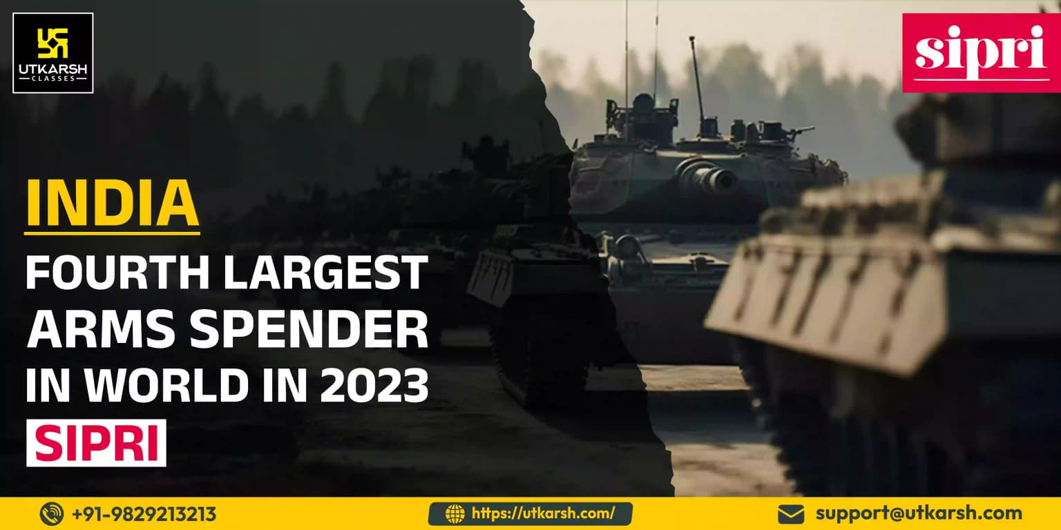 India fourth largest arms spender in world in 2023: SIPRI