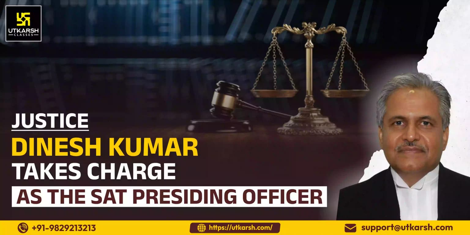 Justice Dinesh Kumar takes charge as the SAT Presiding officer
