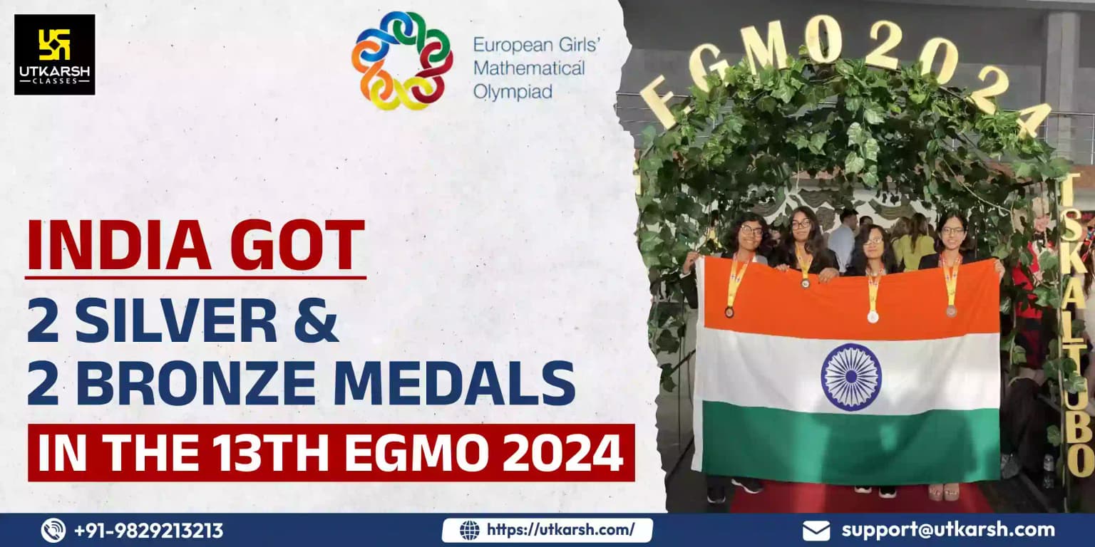 India got 2 silver and 2 bronze medals in the 13th EGMO 2024