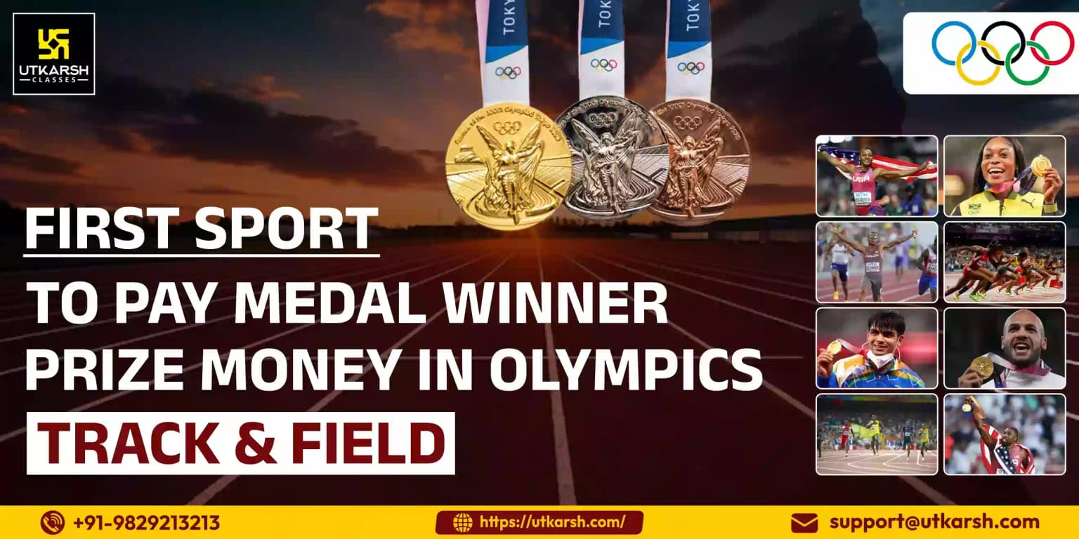 First sport to pay medal winner prize money in Olympics: Track & Field