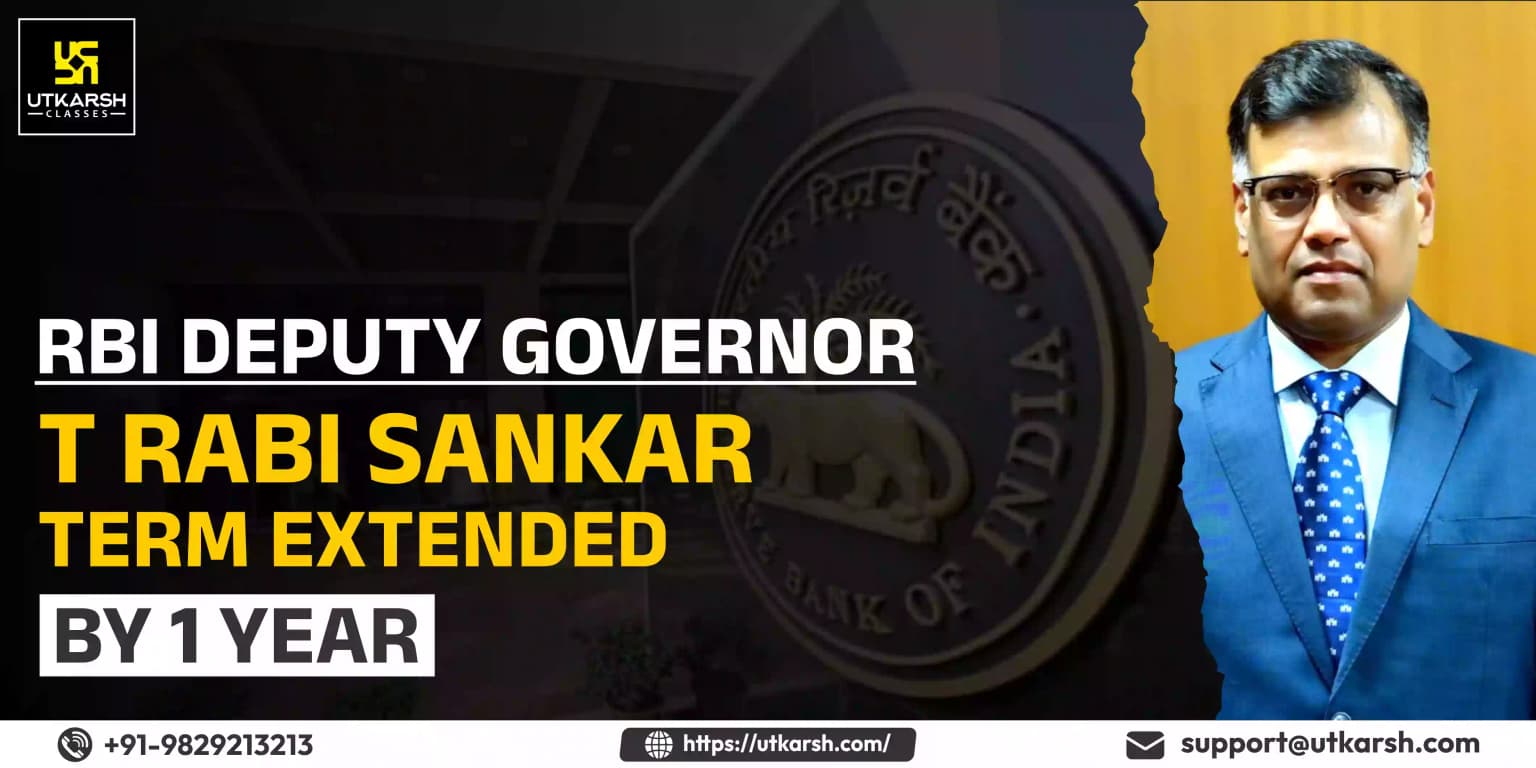 RBI Deputy Governor T Rabi Sankar’s term extended by 1 year