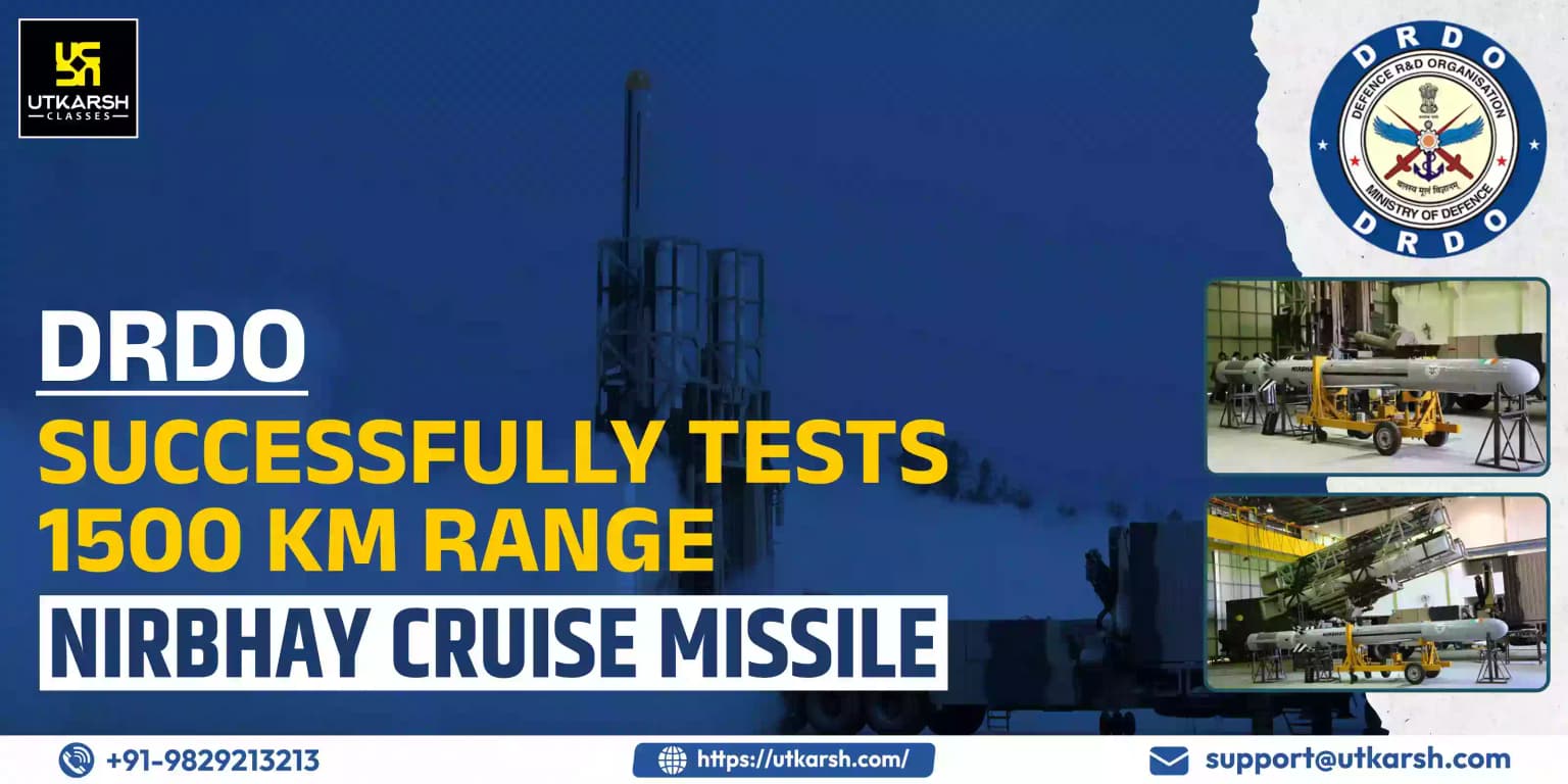 DRDO successfully tests 1500 km range Nirbhay cruise missile