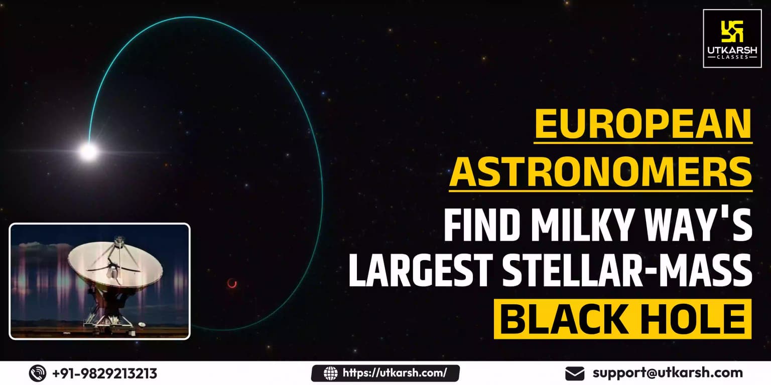 European astronomers find Milky Way's largest stellar-mass black hole