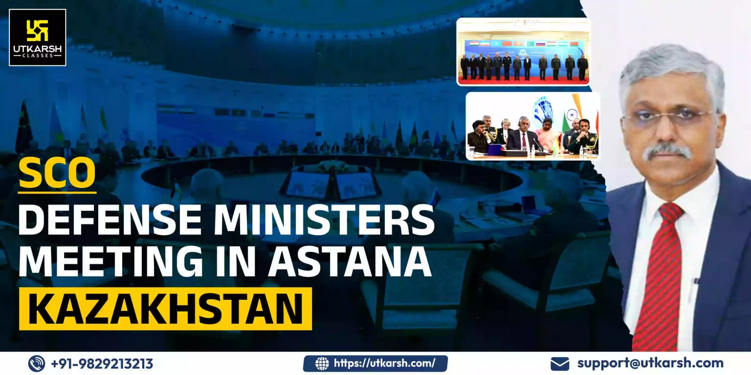 SCO defence ministers meeting in Astana, Kazakhstan