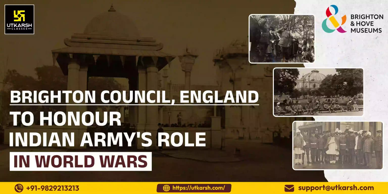 Brighton Council, England, to honour Indian Army's role in World Wars