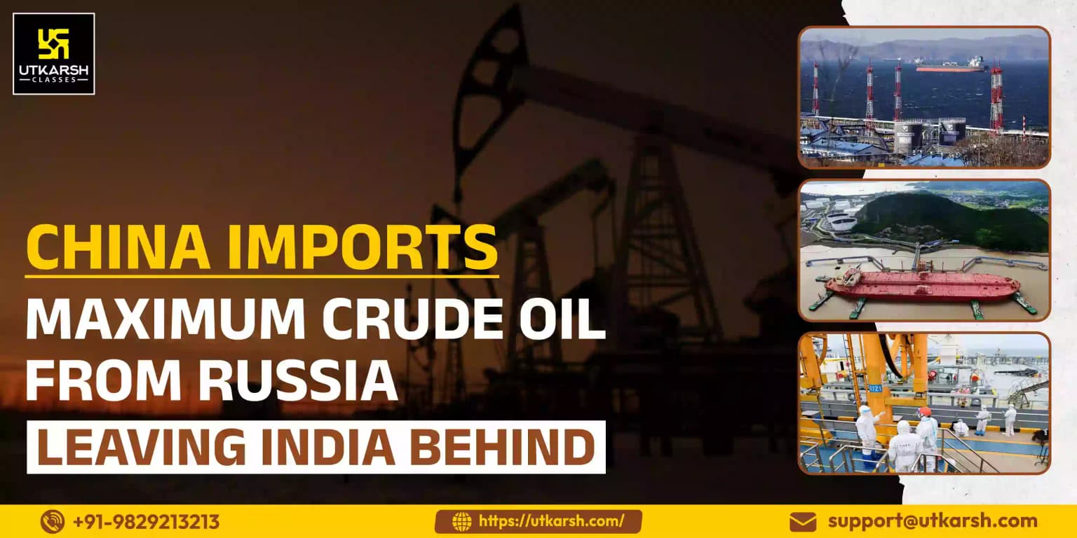 China imports maximum crude oil from Russia, leaving India behind
