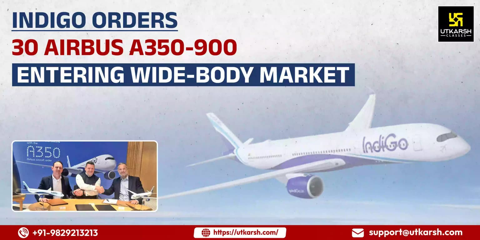 IndiGo orders 30 Airbus A350-900, entering wide-body market