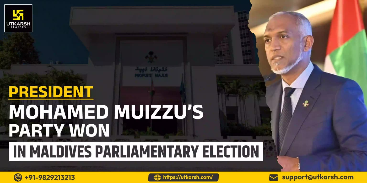President Muizzu’s Party won in Maldives Parliamentary Election