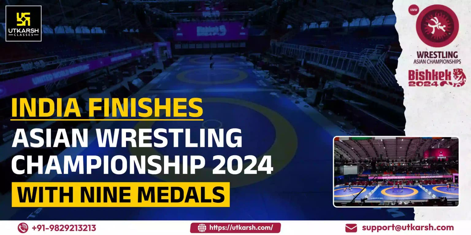 India finishes Asian Wrestling Championship 2024 with nine medals