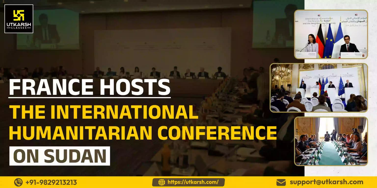 France hosts the International Humanitarian Conference on Sudan
