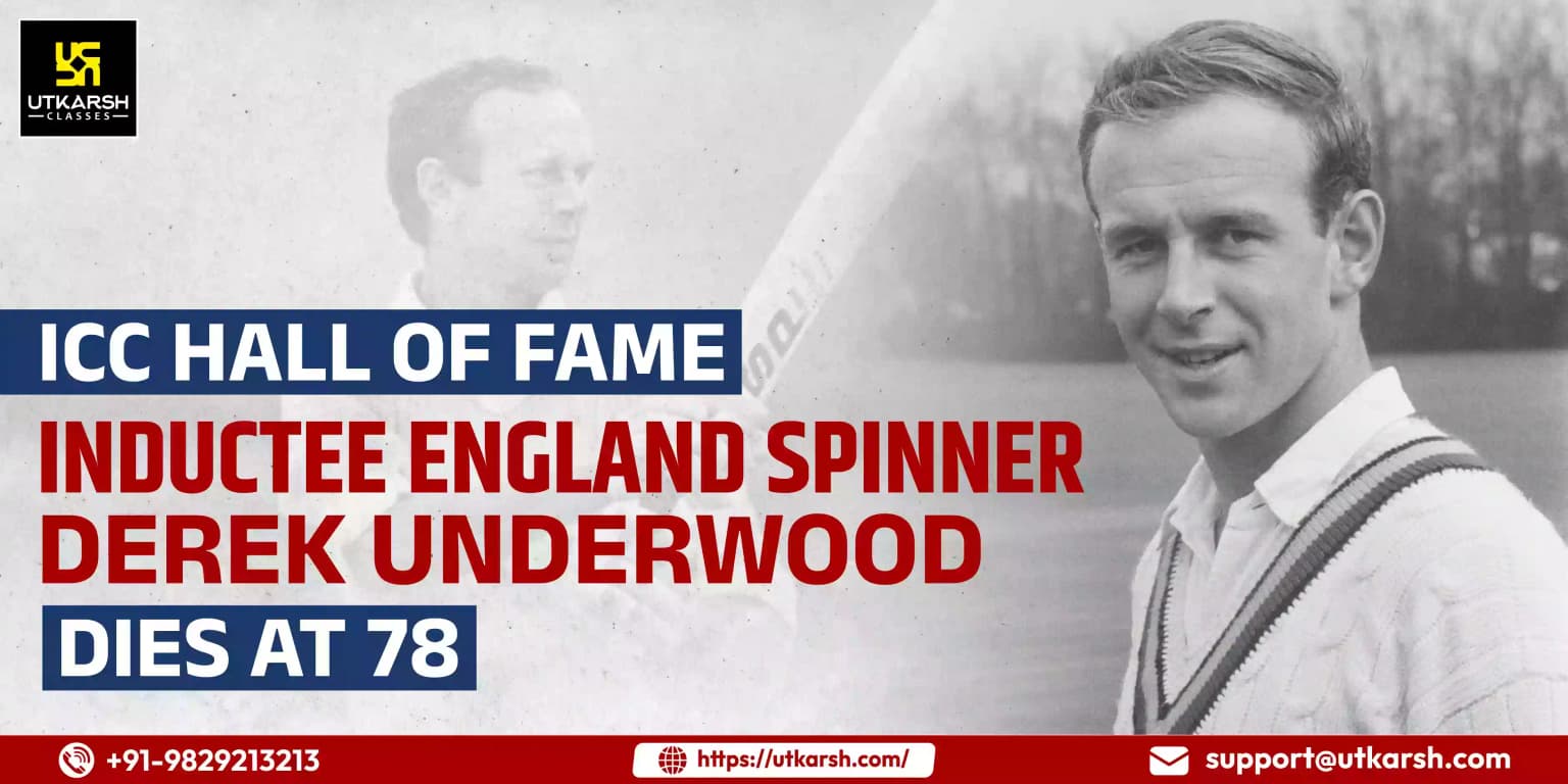 ICC Hall of Fame inductee England spinner Derek Underwood dies at 78