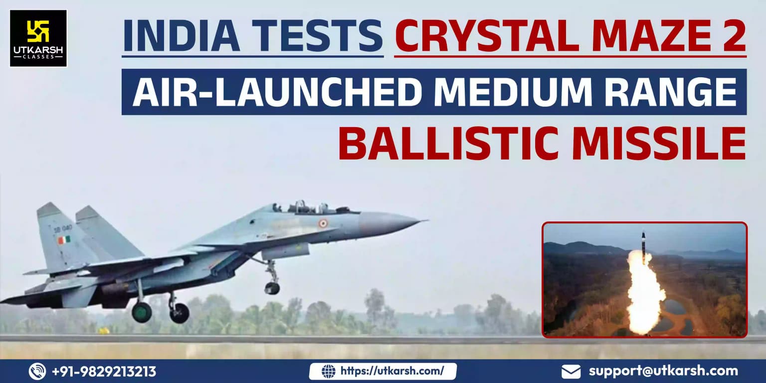 India Tests Crystal Maze 2, Air-launched Medium Range Ballistic Missile