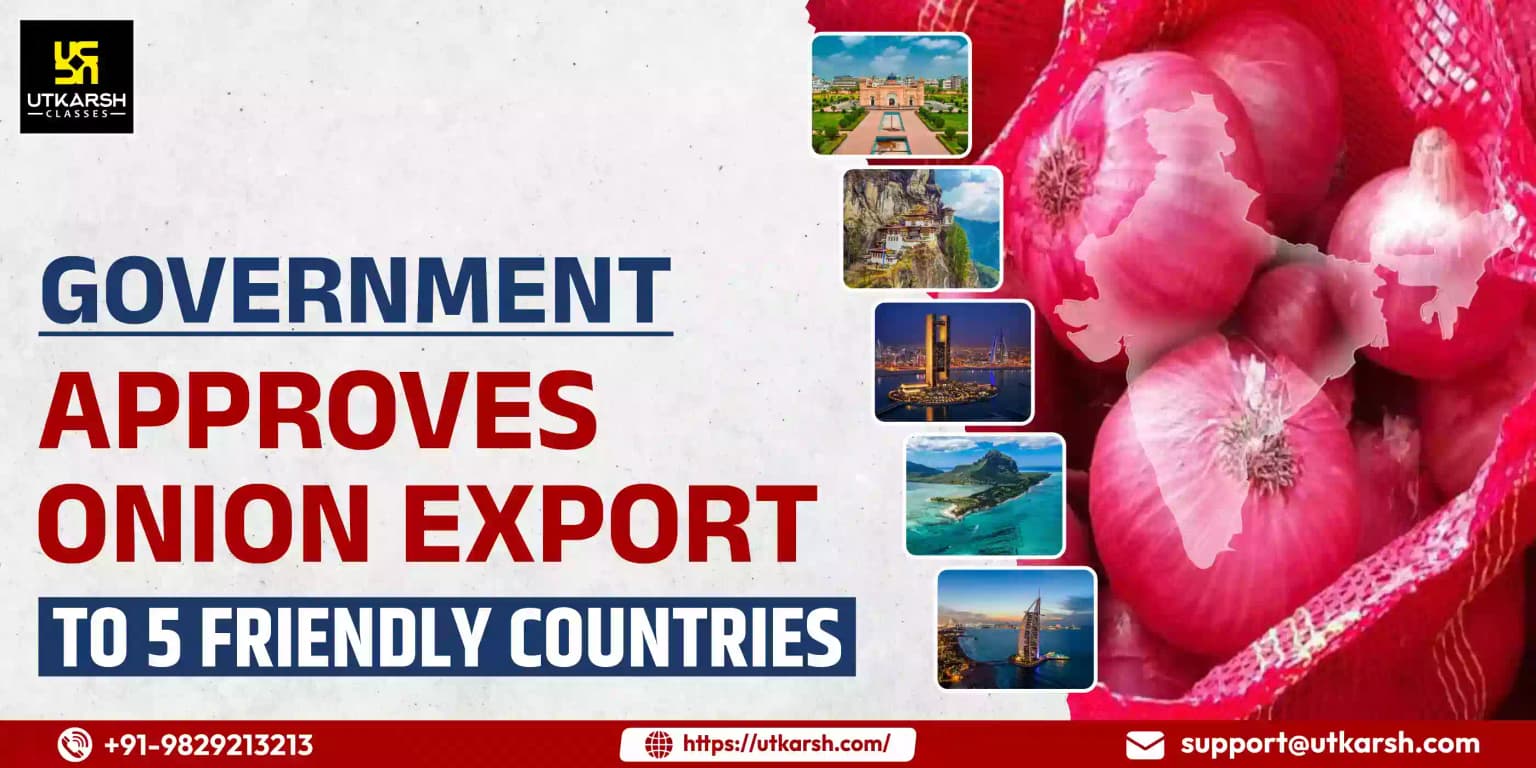 Government approves Onion export to 5 friendly countries