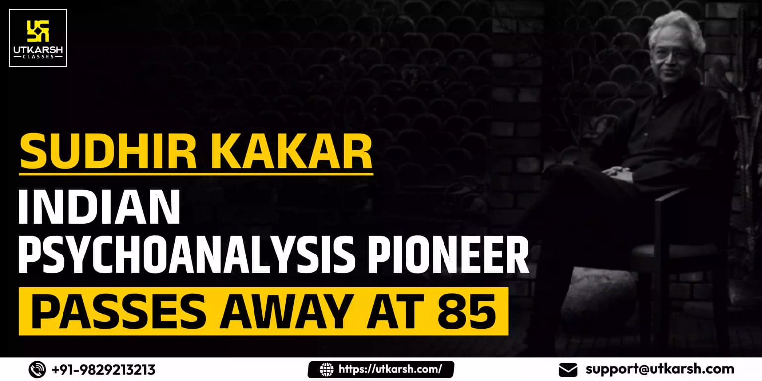 Sudhir Kakar, Indian psychoanalysis pioneer, passes away at 85