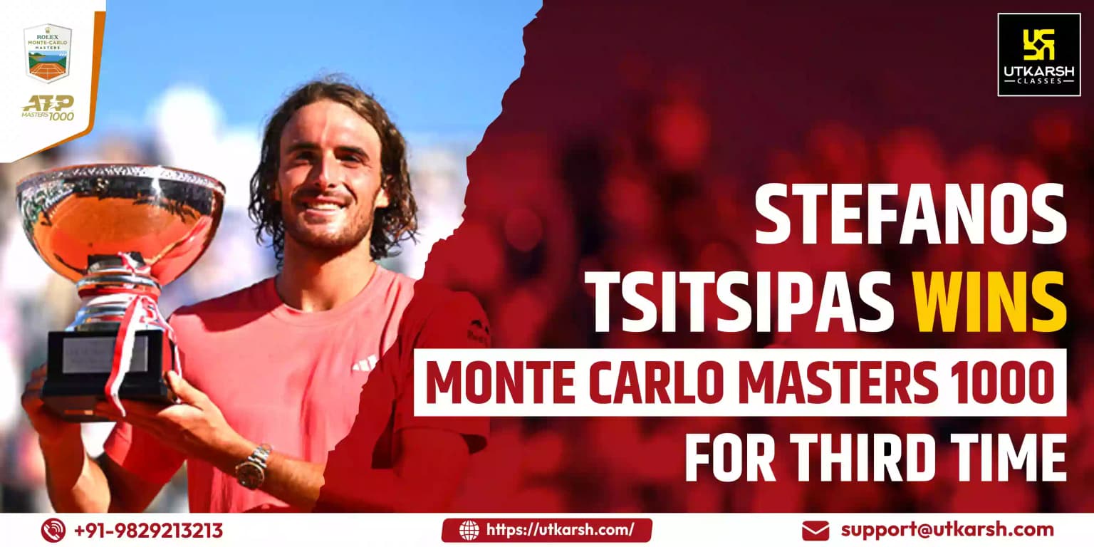 Stefanos Tsitsipas wins Monte Carlo Masters 1000 for third time