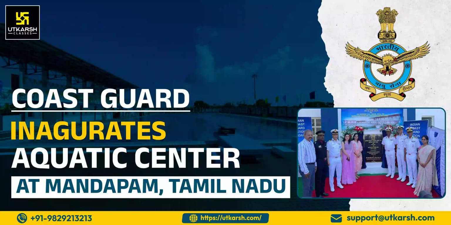 Coast Guard inaugurates Aquatic Centre at Mandapam, Tamil Nadu