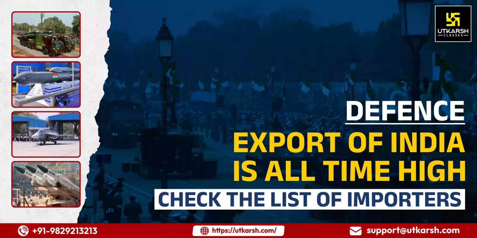 Defence Export of India is All Time High: Check the list of Importers