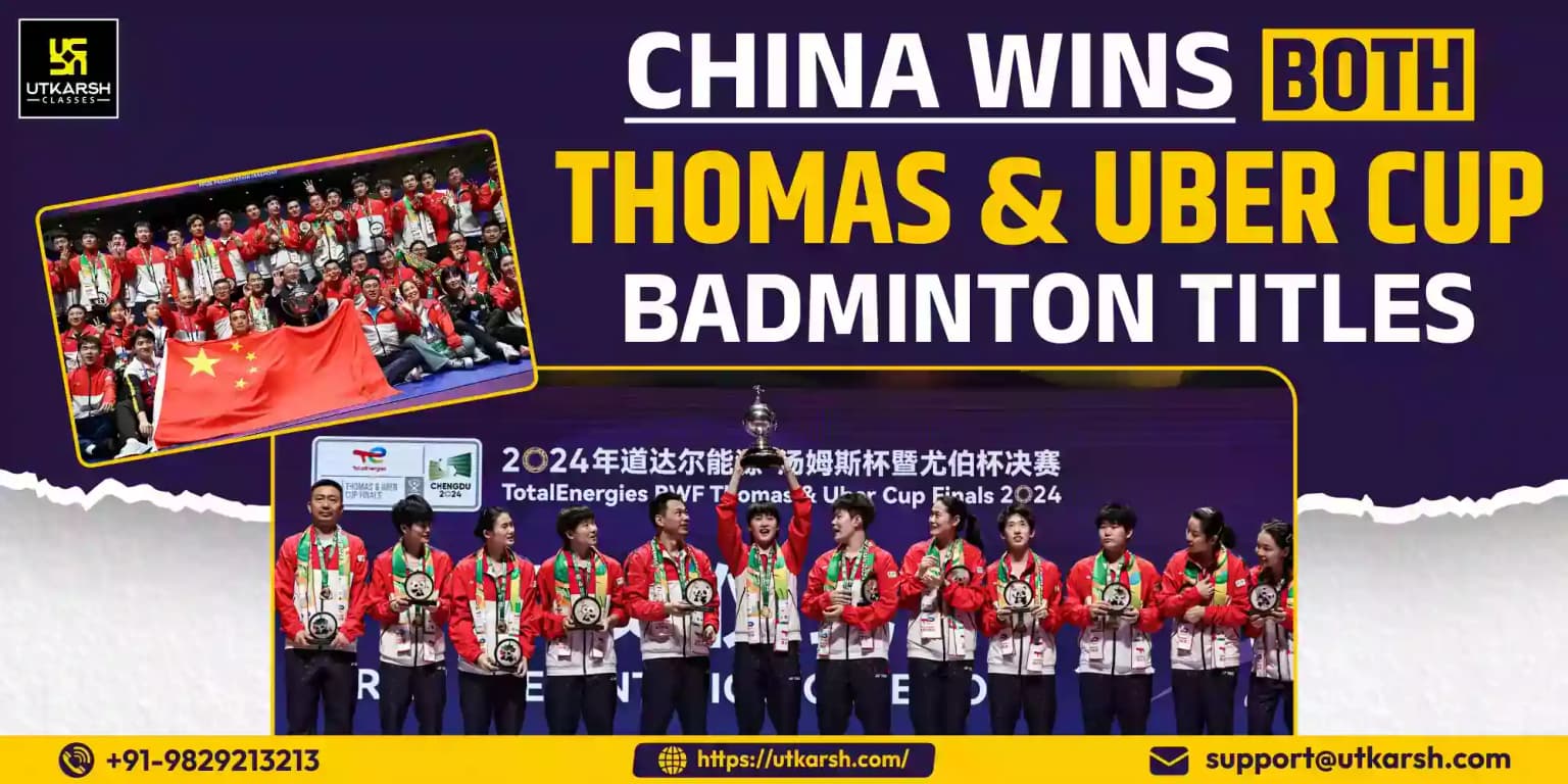 China wins both Thomas and Uber Cup Badminton titles