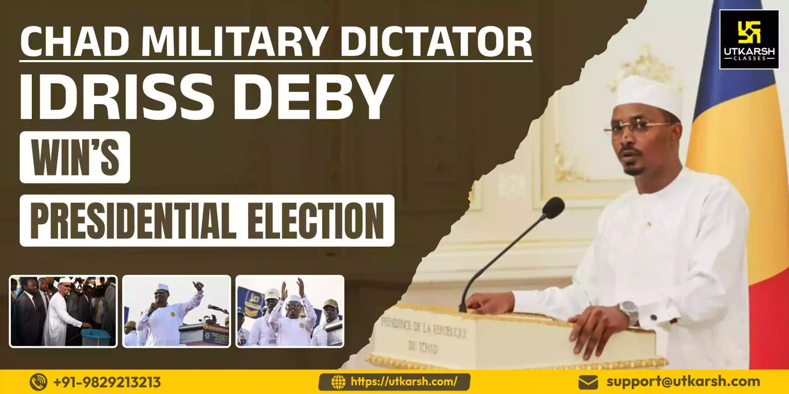 Chad military dictator Idriss Deby win’s Presidential election