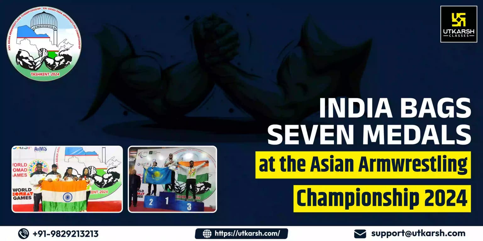 India bags seven medals at the Asian Armwrestling Championship 2024