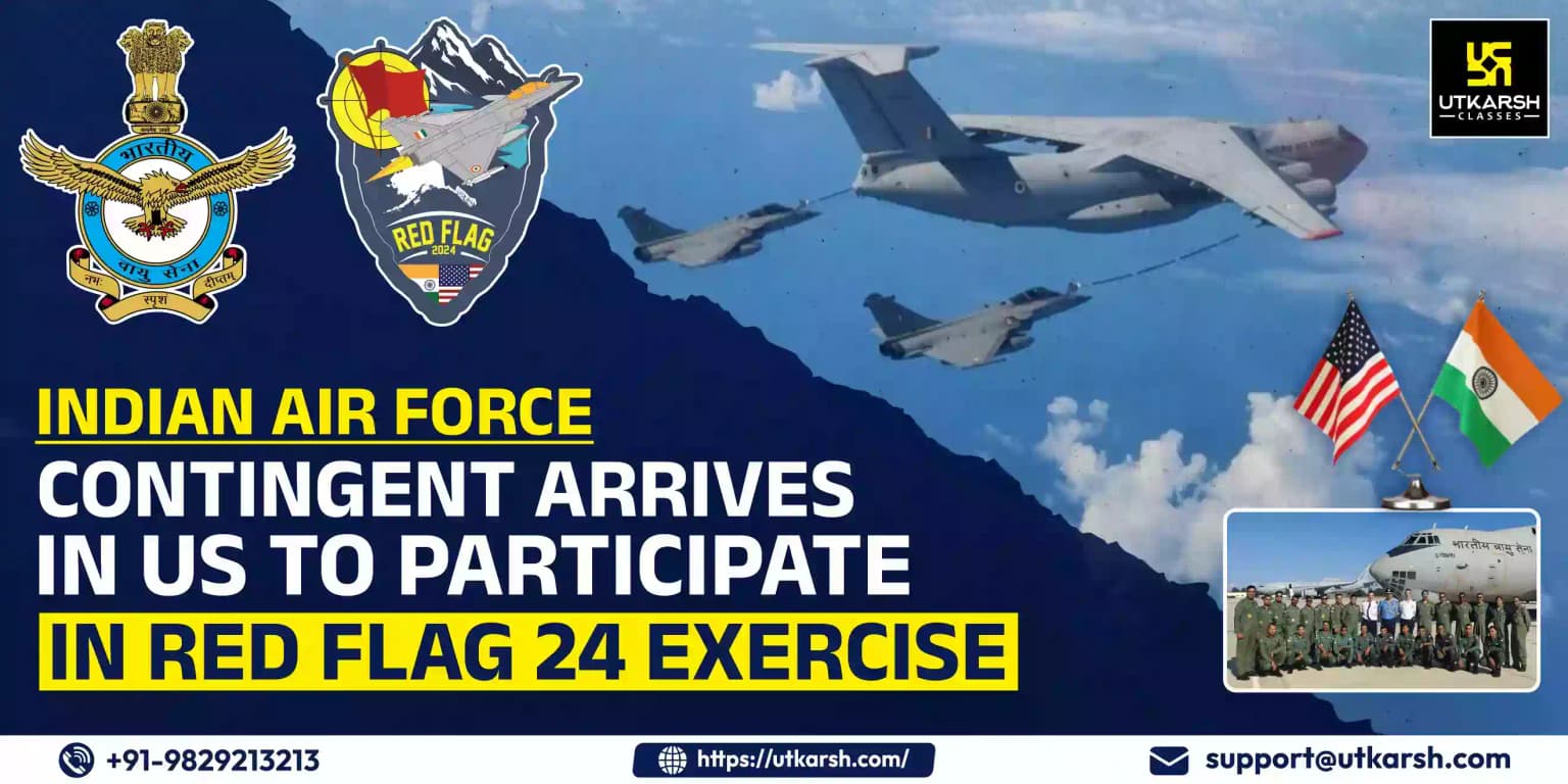 IAF contingent arrives in US to participate in Red Flag 24 exercise