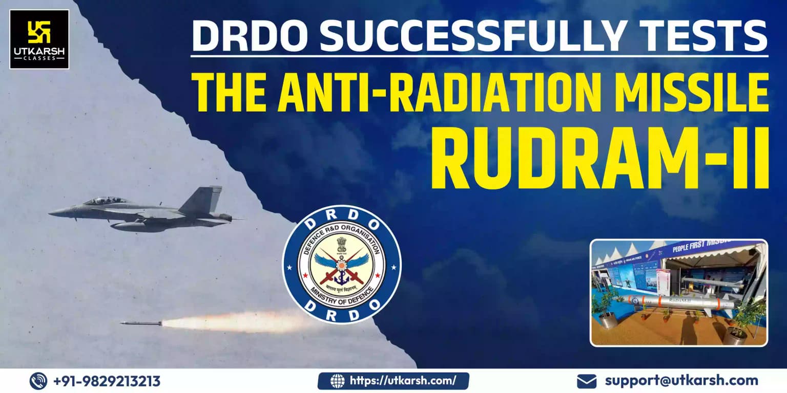 DRDO successfully tests the anti-radiation missile RudraM-II