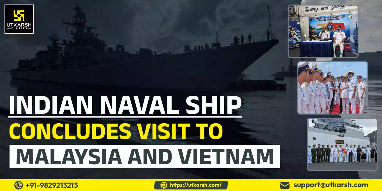 Indian Naval ship concludes visit to Malaysia and Vietnam
