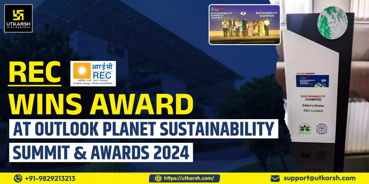 REC wins Award at Outlook Planet Sustainability Summit & Awards 2024