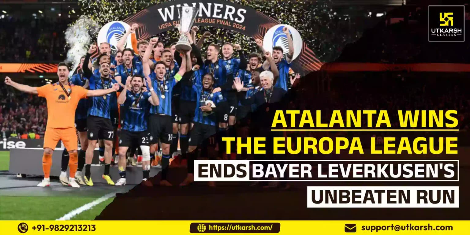 Atalanta wins the Europa League ends Bayer Leverkusen's unbeaten run