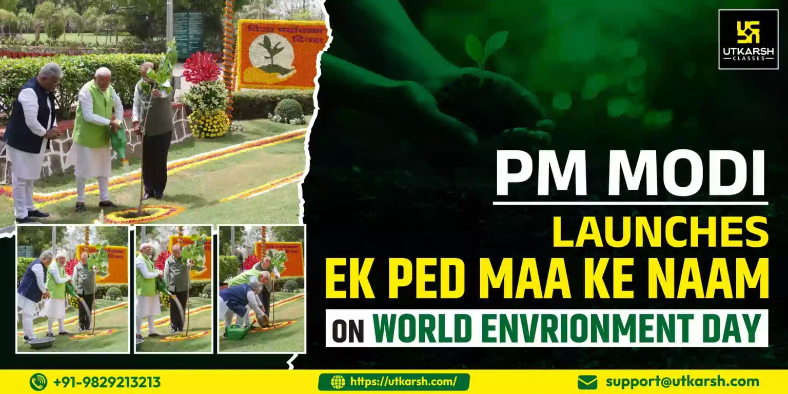 PM Modi launches Ek Ped Maa Ke Naam' on World Environment Day