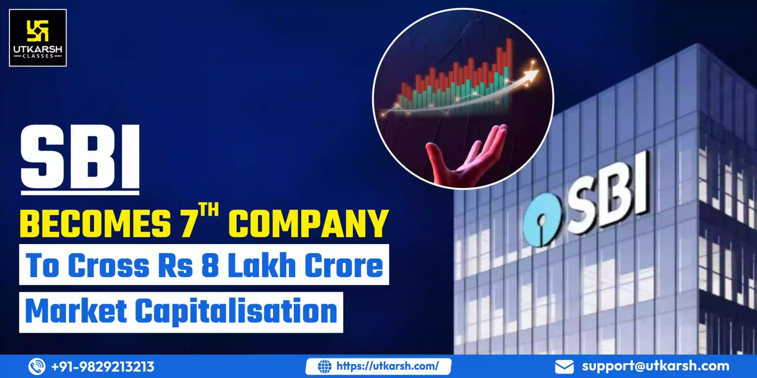 SBI becomes 7th company to cross Rs 8 lakh crore market capitalisation