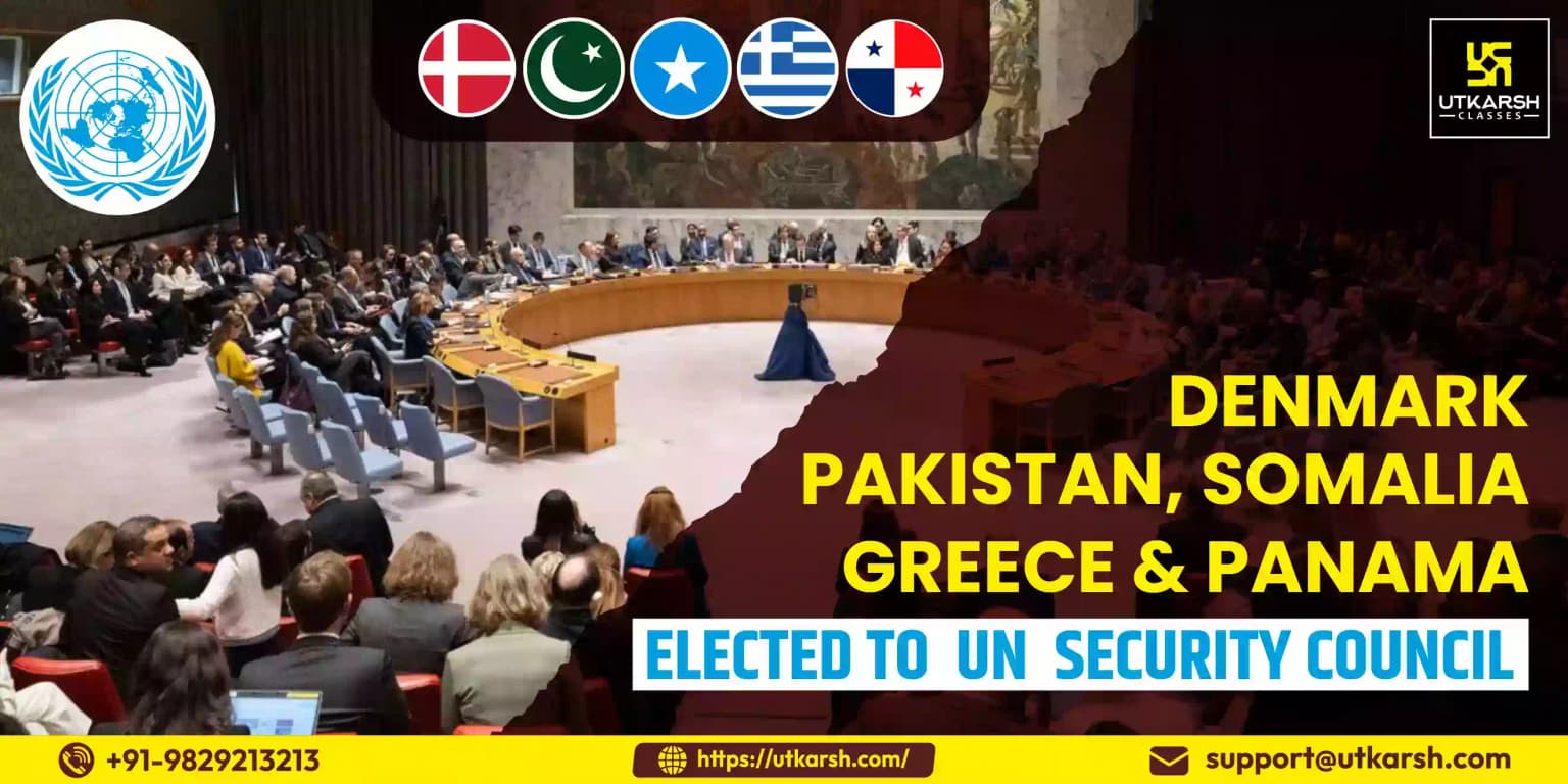 Pak, Denmark, Greece, Panama & Somalia get seat on UN Security Council