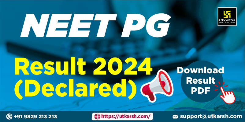 NEET PG Result 2024 (Declared): Download Result PDF