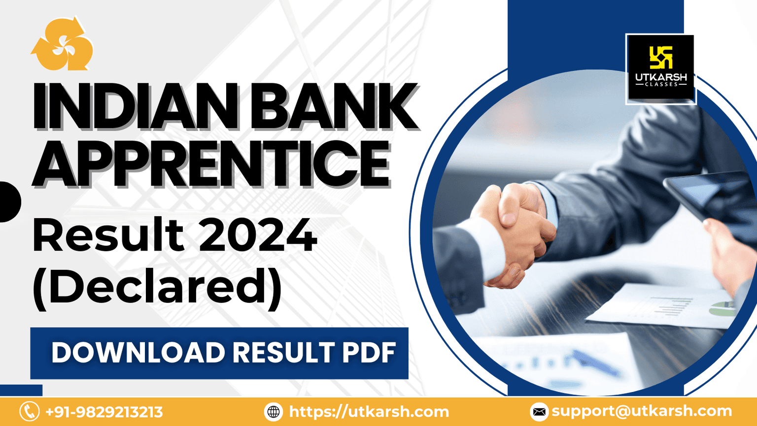 Indian Bank Apprentice Result 2024 (Out): Download Result PDF