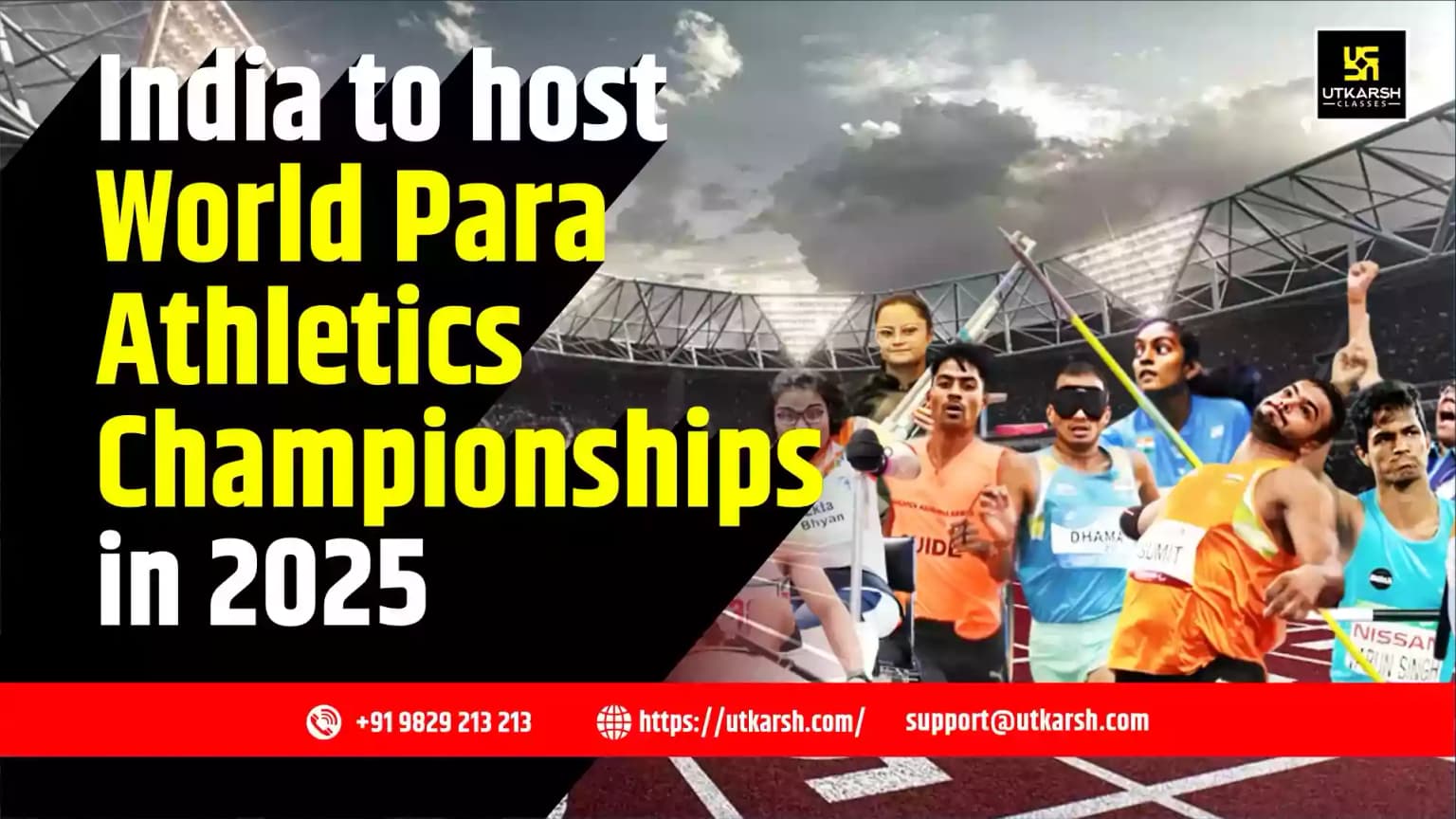 India to host 12th World Para Athletics Championships in 2025