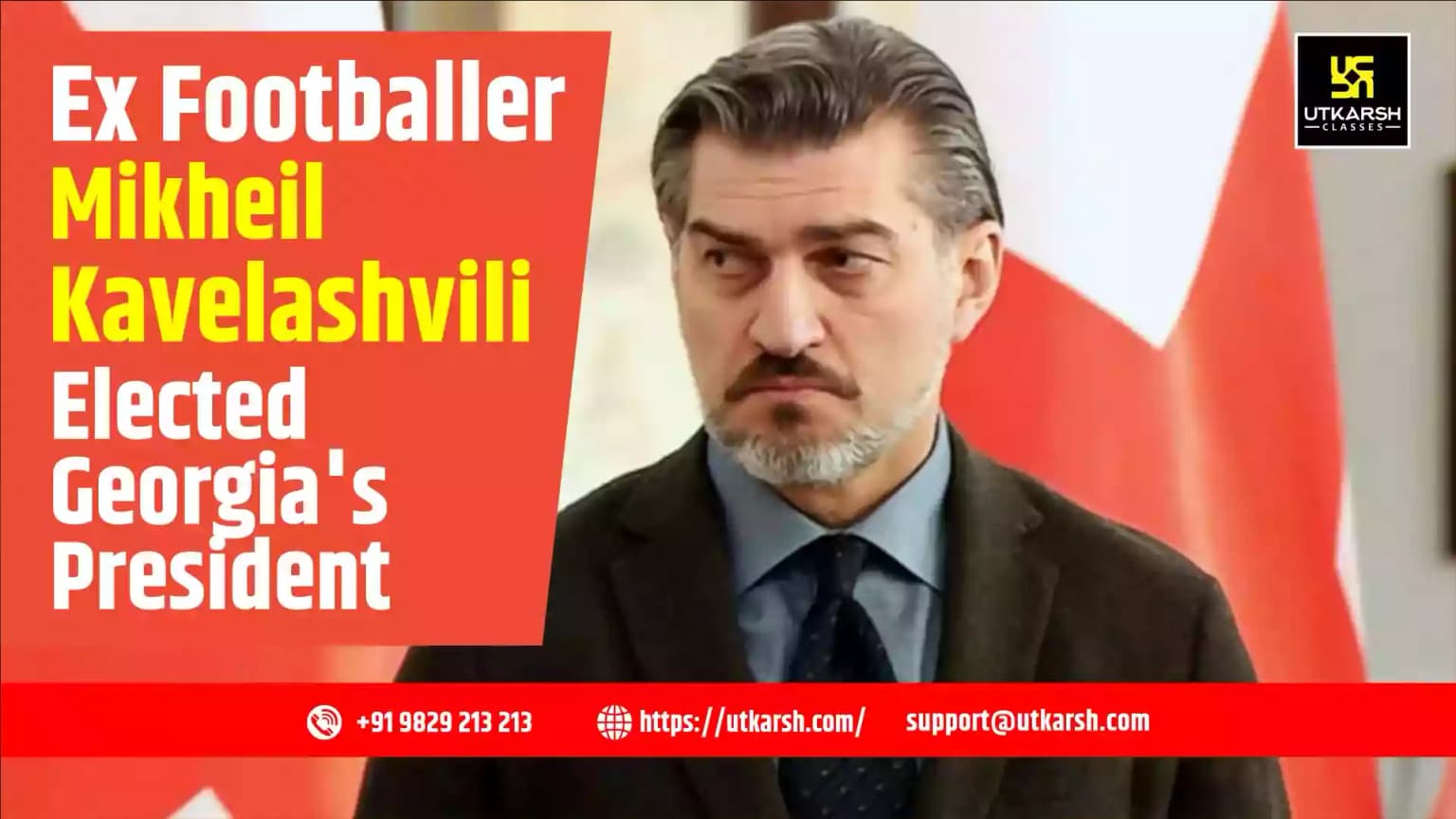 Ex Footballer Mikheil Kavelashvili elected Georgia's President