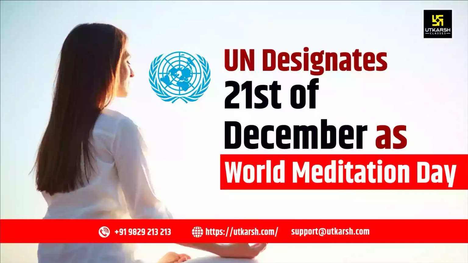 UN Designates 21st of December as World Meditation Day