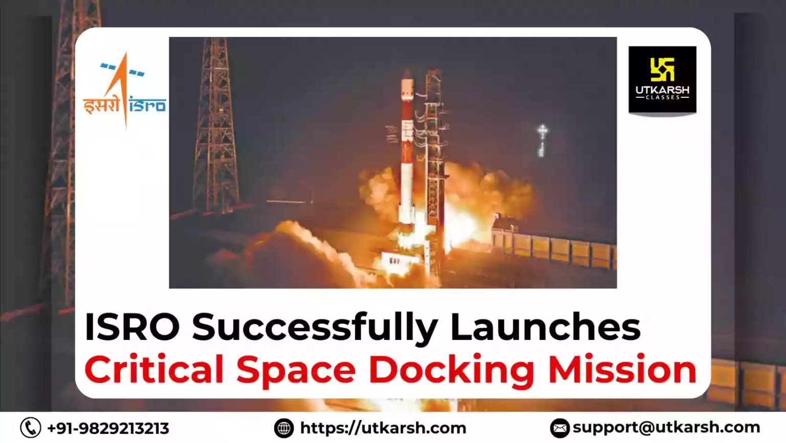 ISRO’S SpaDex Mission Successful, Achieves Historic Space Docking