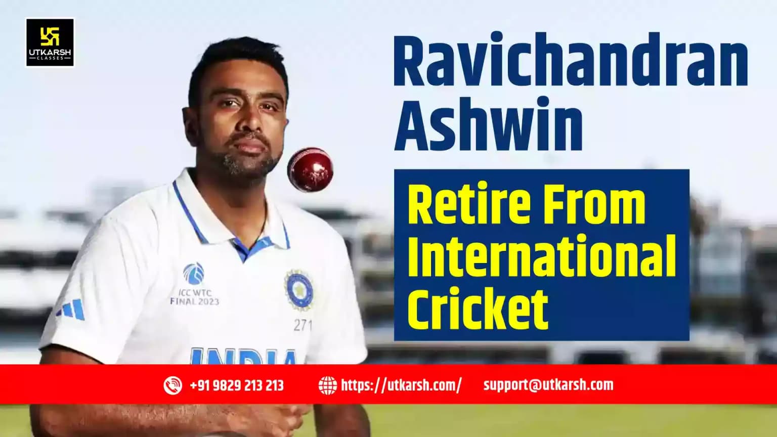 Ravichandran Ashwin retire from International Cricket
