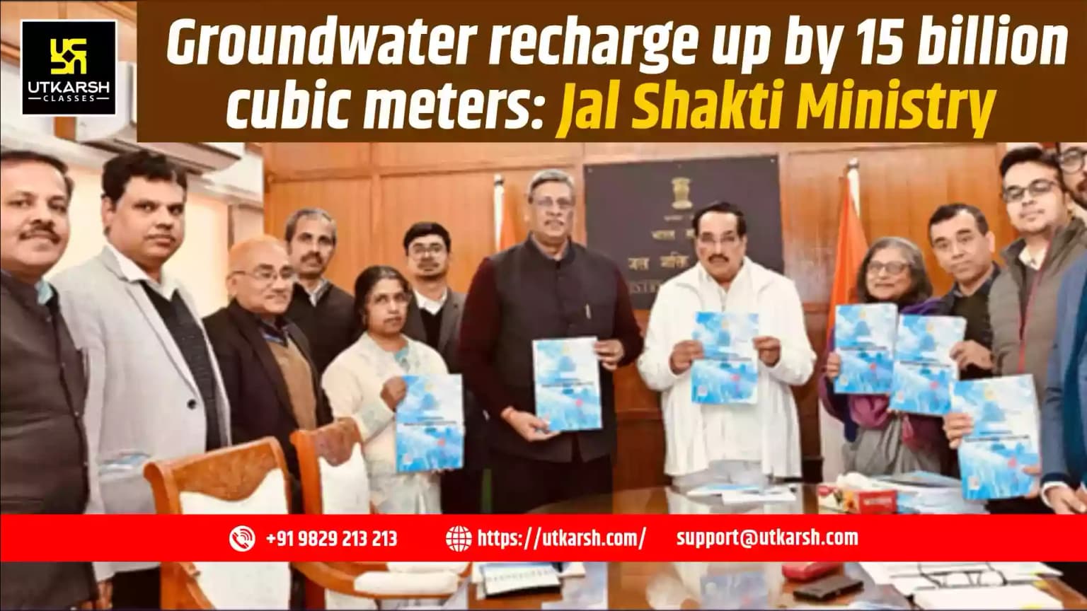 Groundwater recharge up by 15 billion cubic meters:Jal Shakti Ministry