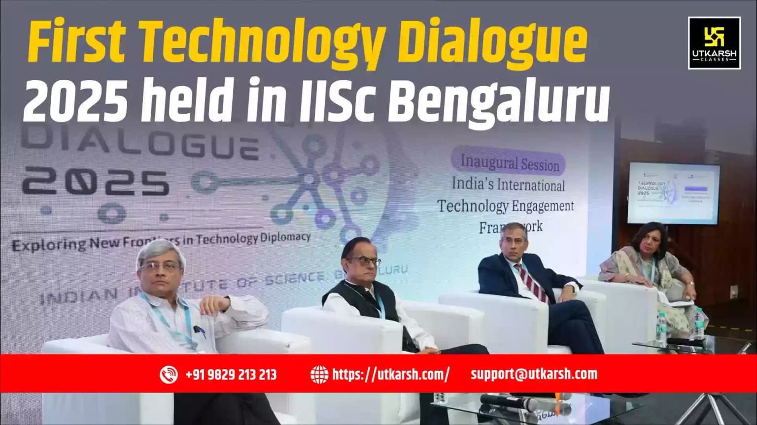 First Technology Dialogue 2025 held in IISc Bengaluru