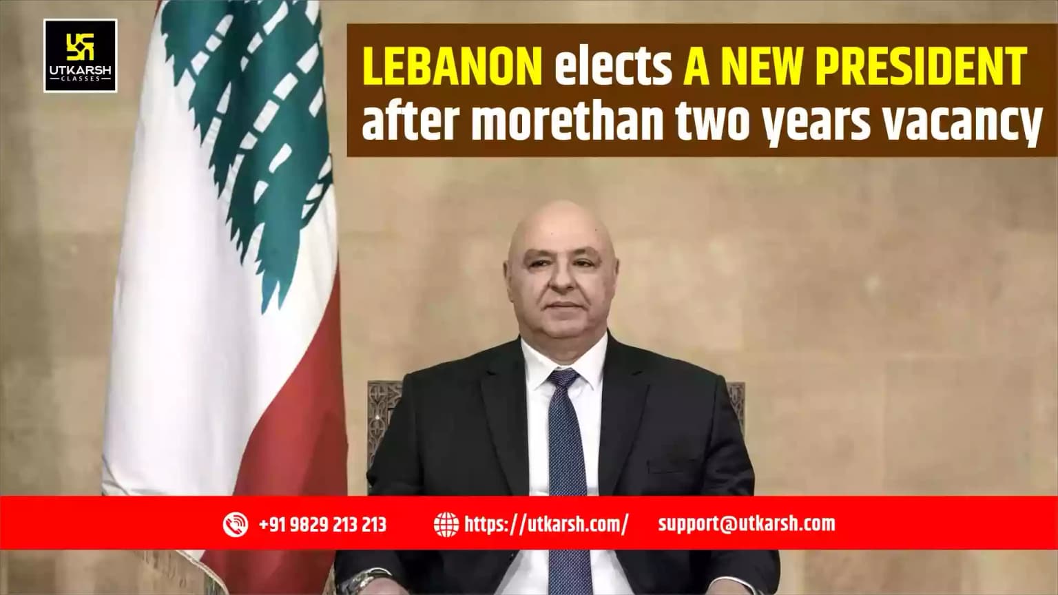 Lebanon elects a new President after more than two years vacancy