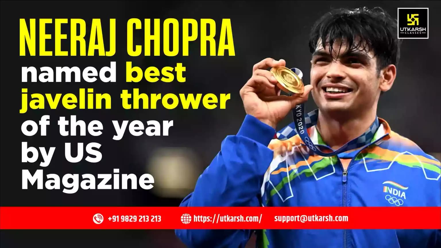 Neeraj Chopra named best javelin thrower of the year by US Magazine