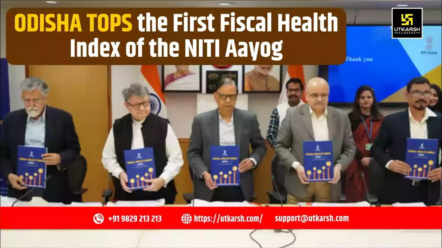 Odisha tops the First Fiscal Health Index of the NITI Aayog