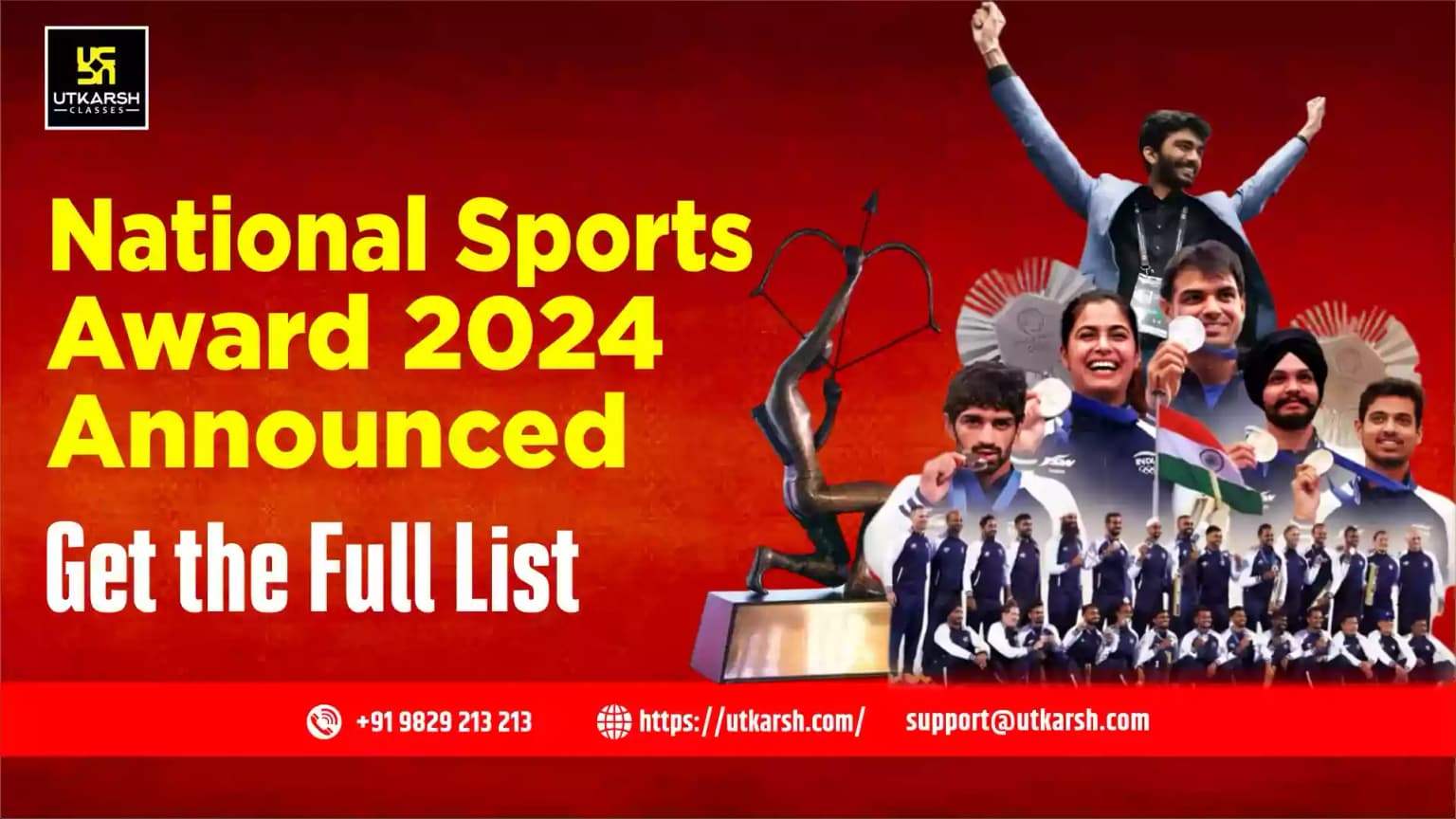 National Sports Award 2024 announced get the full List