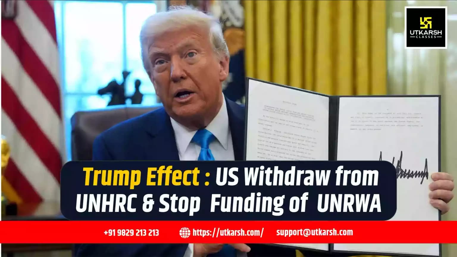 Trump Effect :US Withdraw from UNHRC & Stop Funding of UNRWA