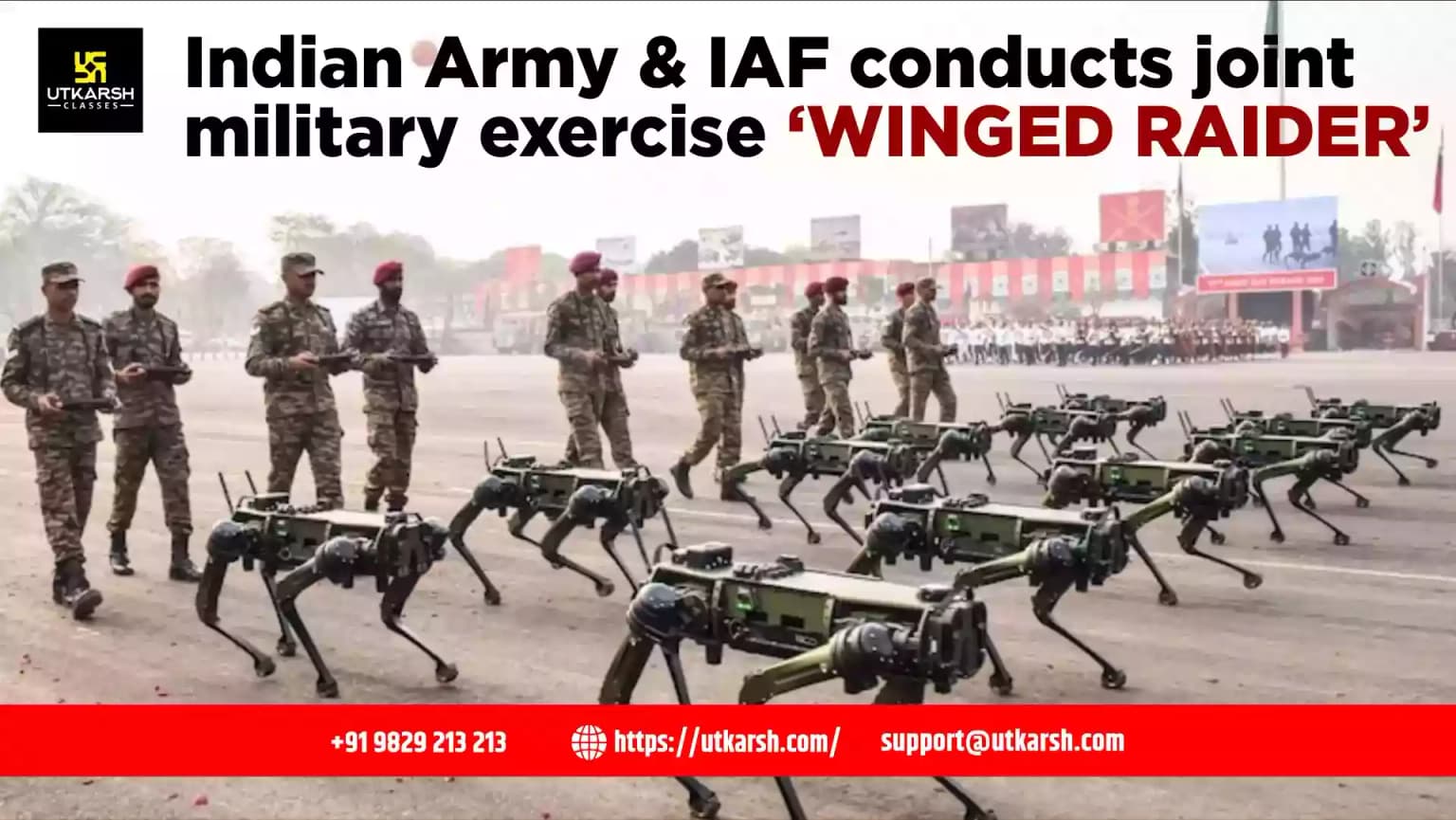 Indian Army and IAF conducts joint military exercise ‘Winged Raider’