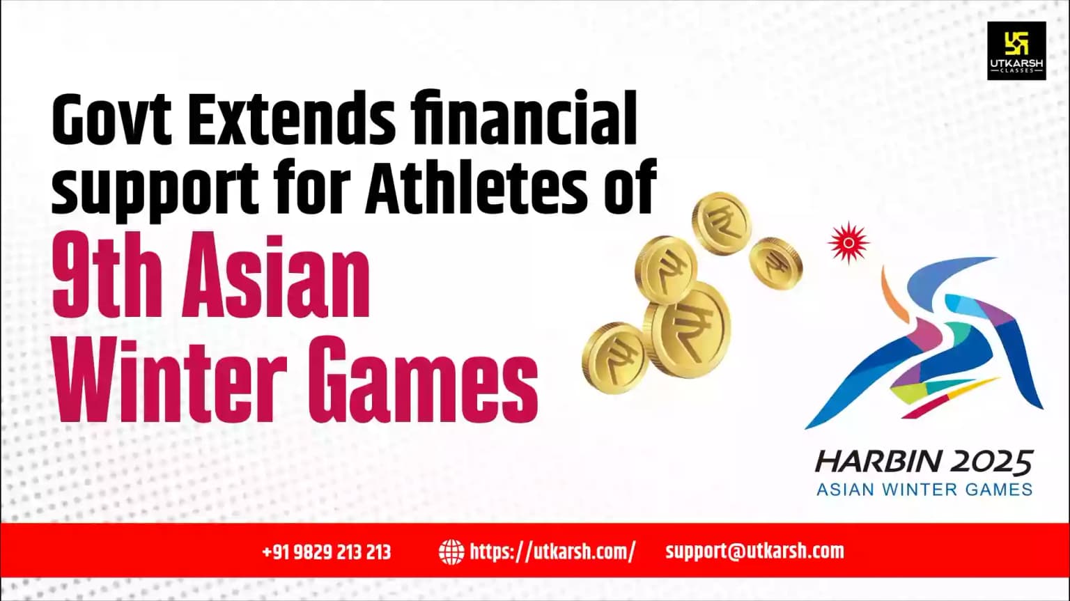 Govt extends financial support for Athletes of 9th Asian Winter Games